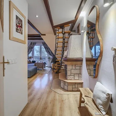 Kameralny Apartament Chateau Karpielówka Kościelisko z widokiem i wlasnym garażem Apartament *