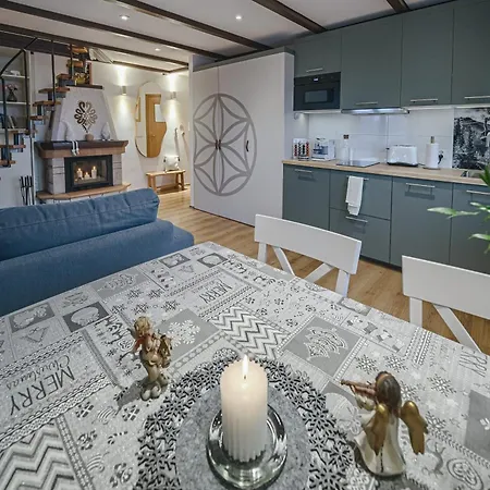 Apartament Kameralny Apartament Chateau Karpielówka Kościelisko z widokiem i wlasnym garażem *